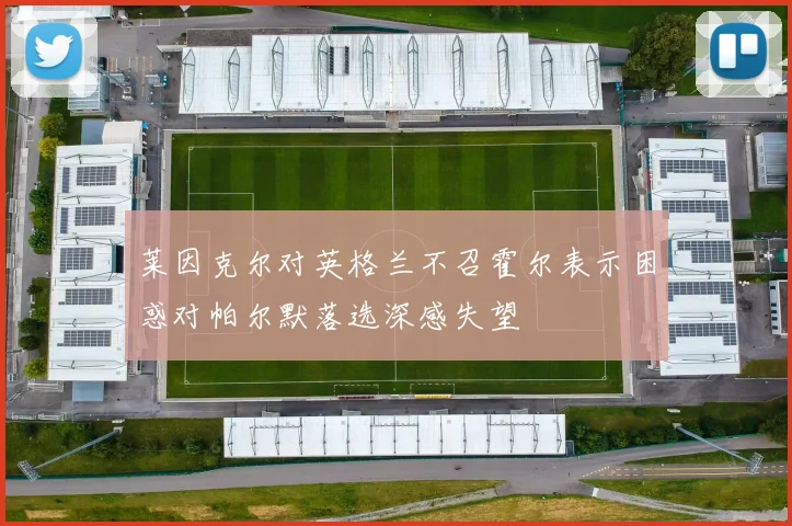 莱因克尔对英格兰不召霍尔表示困惑对帕尔默落选深感失望
